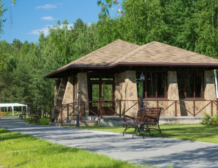 Залы у Озера «Виноградный» и «Жасминовый» - Парк-отель «Анива»